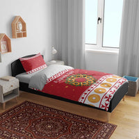 Malta Christmas Bedding Set Maltese Honey Rings - Wonder Print Shop