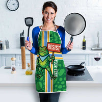 Personalized Resist Portland Frog Apron Frog Activist Protest City - Wonder Print Shop