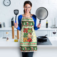 Funny Christmas Food Apron Ho Ho Ho Squishy Dumpling