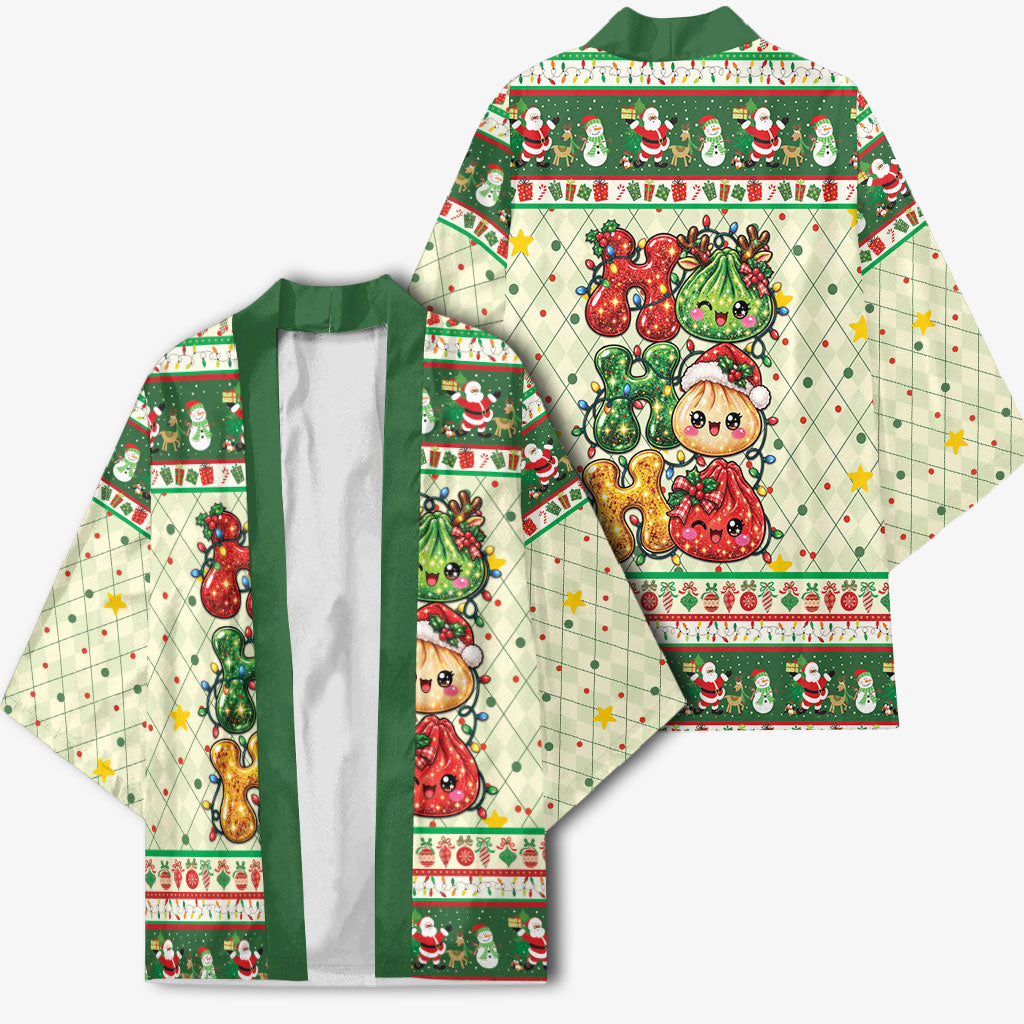 Funny Christmas Food Kimono Ho Ho Ho Squishy Dumpling