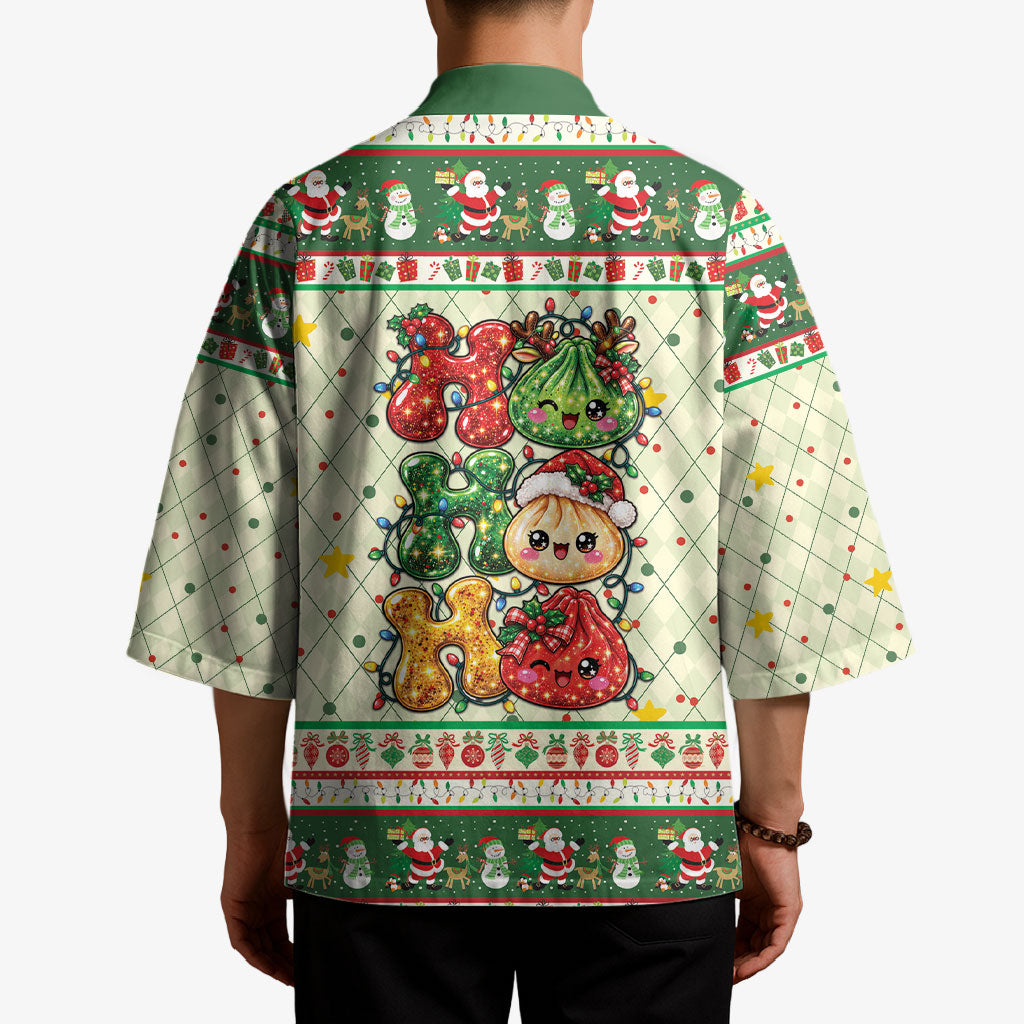 Funny Christmas Food Kimono Ho Ho Ho Squishy Dumpling