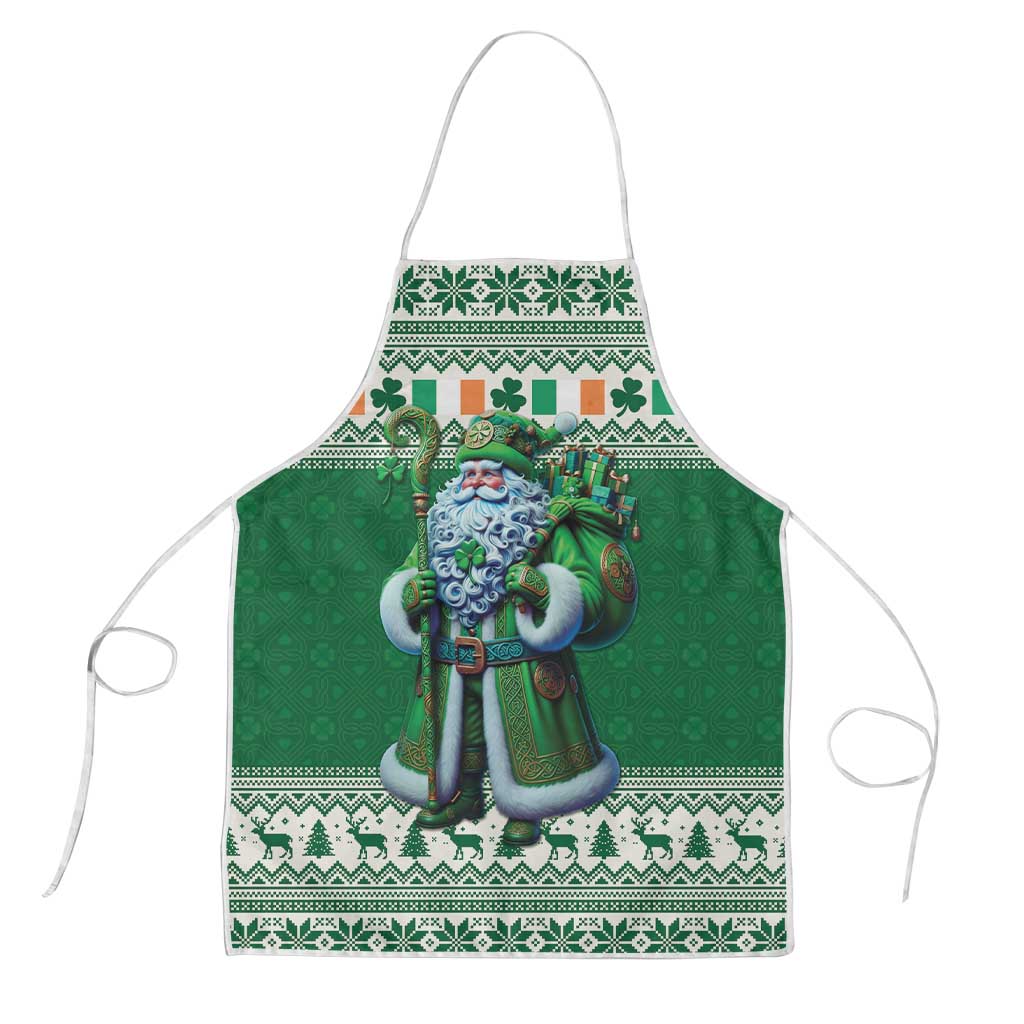 Ireland Christmas Apron Irish Santa Claus - Wonder Print Shop