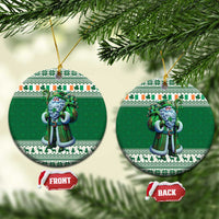 Ireland Christmas Ceramic Ornament Irish Santa Claus - Wonder Print Shop