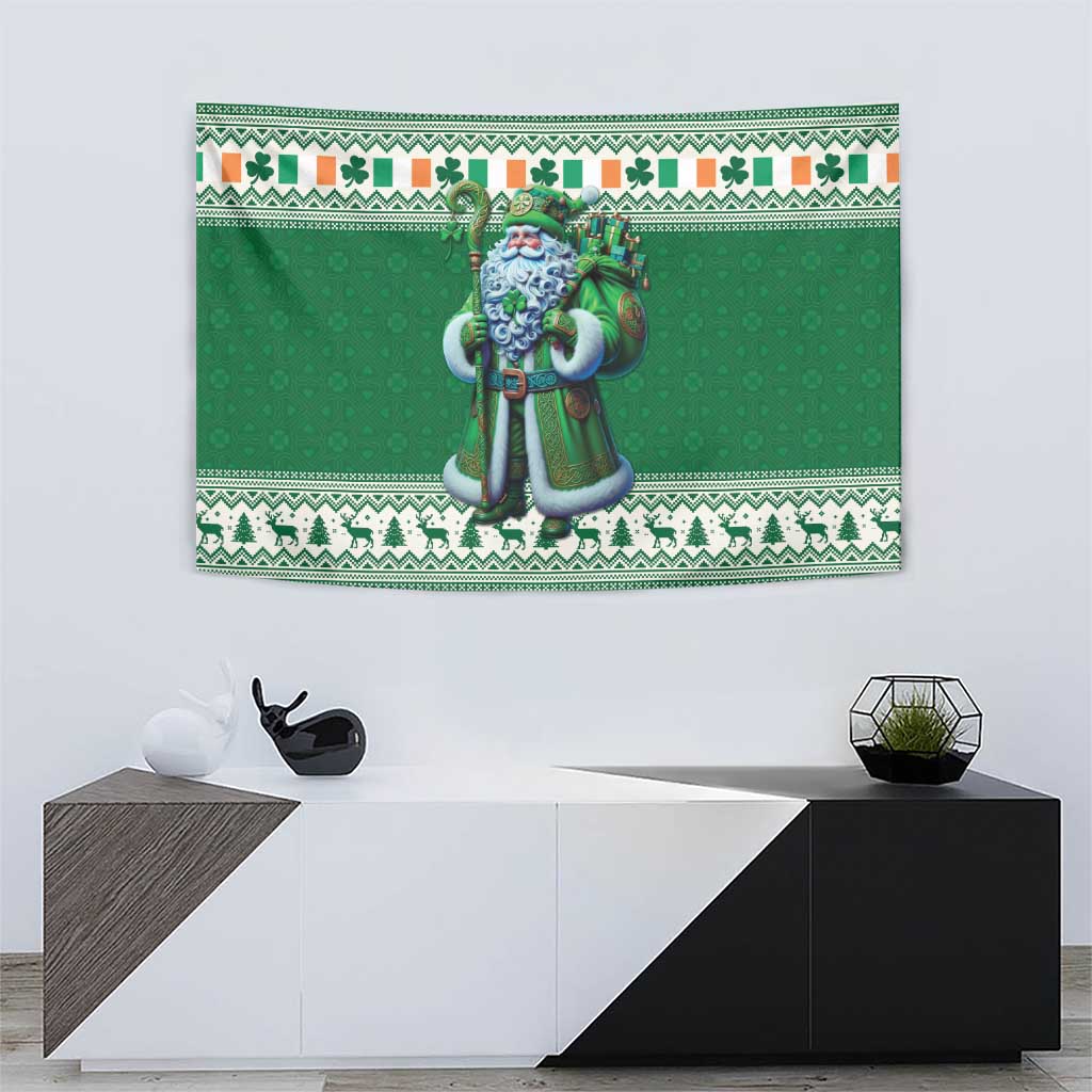Ireland Christmas Tapestry Irish Santa Claus - Wonder Print Shop