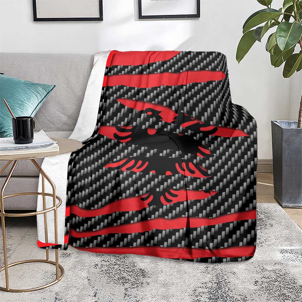 Albania Beast Blanket Ripped Flag Graphic - Wonder Print Shop