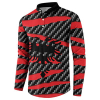 Albania Beast Button Sweatshirt Ripped Flag Graphic - Wonder Print Shop