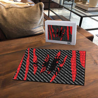 Albania Beast Puzzle Ripped Flag Graphic - Wonder Print Shop
