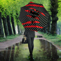 Albania Beast Umbrella Ripped Flag Graphic - Wonder Print Shop