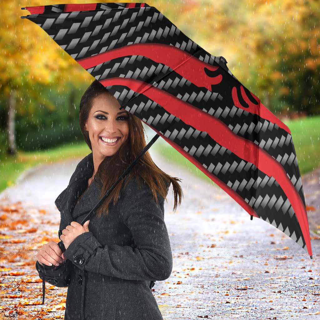 Albania Beast Umbrella Ripped Flag Graphic - Wonder Print Shop