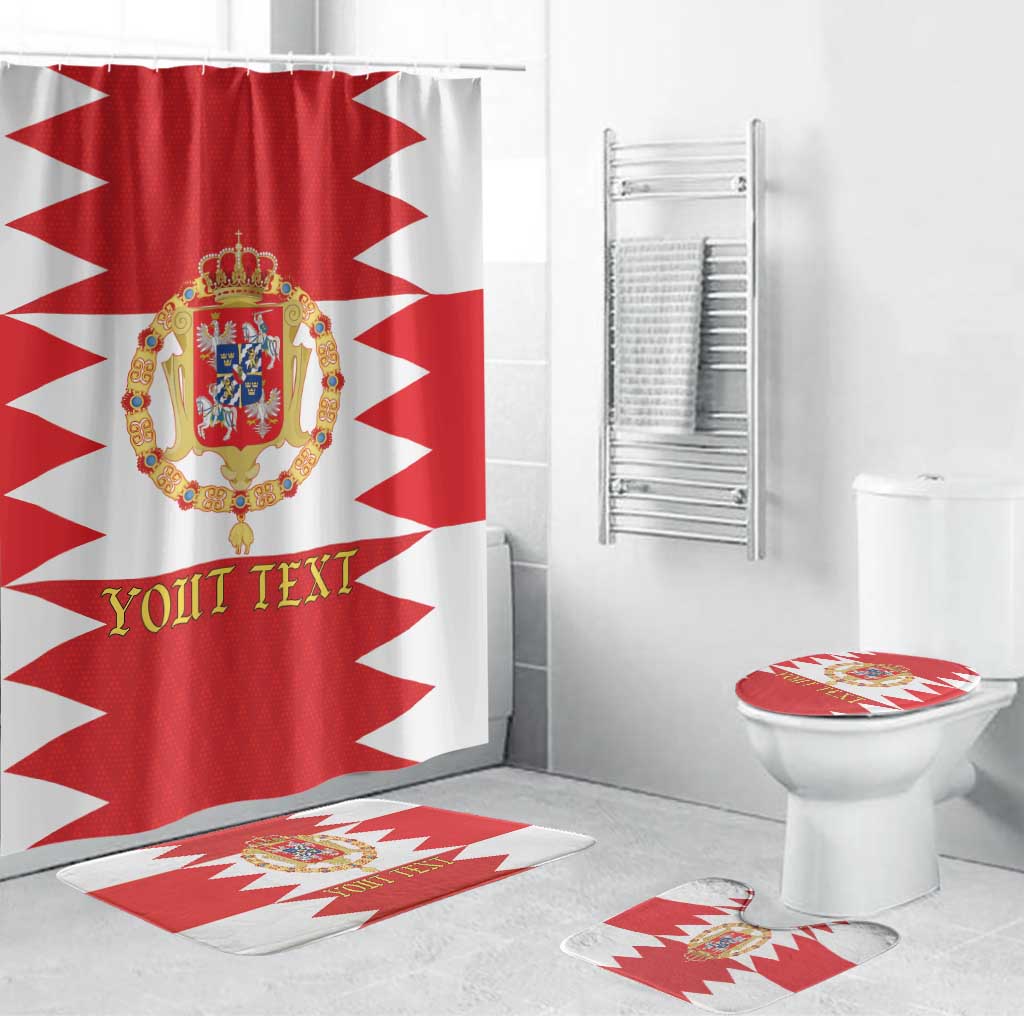 Personalized Polish-Lithuanian Commonwealth Bathroom Set Royal Coat Of Arms Style