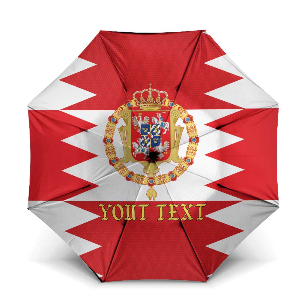 Personalized Polish-Lithuanian Commonwealth Umbrella Royal Coat Of Arms Style