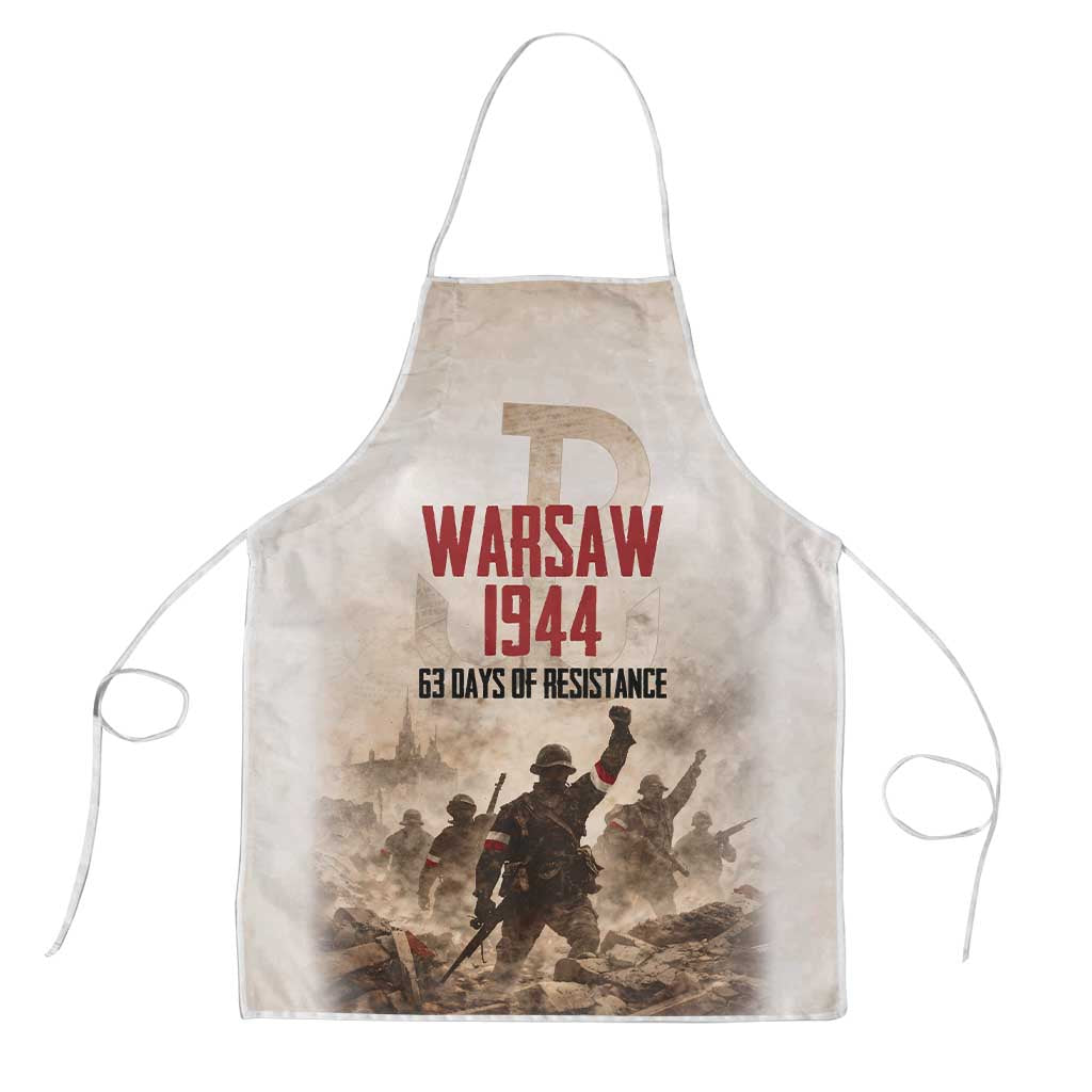 Polish Kotwica Warsaw Uprising 1944 Apron 63 Days of Resistance WWII