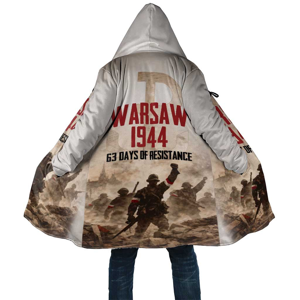Polish Kotwica Warsaw Uprising 1944 Cloak 63 Days of Resistance WWII