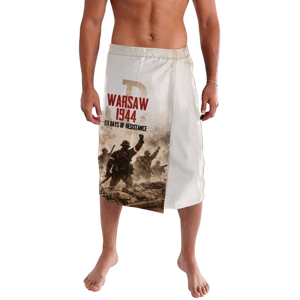 Polish Kotwica Warsaw Uprising 1944 Lavalava 63 Days of Resistance WWII