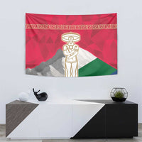 Italy Abruzzo Tapestry Emblem With Flag Style - Wonder Print Shop