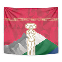 Italy Abruzzo Tapestry Emblem With Flag Style - Wonder Print Shop