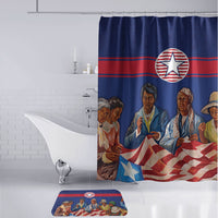 Liberia Flag Day Bathroom Set Lone Star Heritage Pride