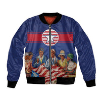 Liberia Flag Day Bomber Jacket Lone Star Heritage Pride