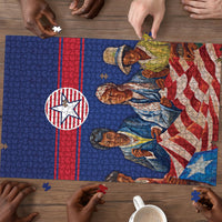 Liberia Flag Day Puzzle Lone Star Heritage Pride