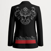 Mexico Dia de los Muertos Blazer Mexican Mariachi Skeleton Style
