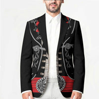 Mexico Dia de los Muertos Blazer Mexican Mariachi Skeleton Style