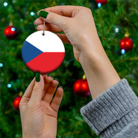 Czech Republic Ceramic Ornament Flag Color Inspiration
