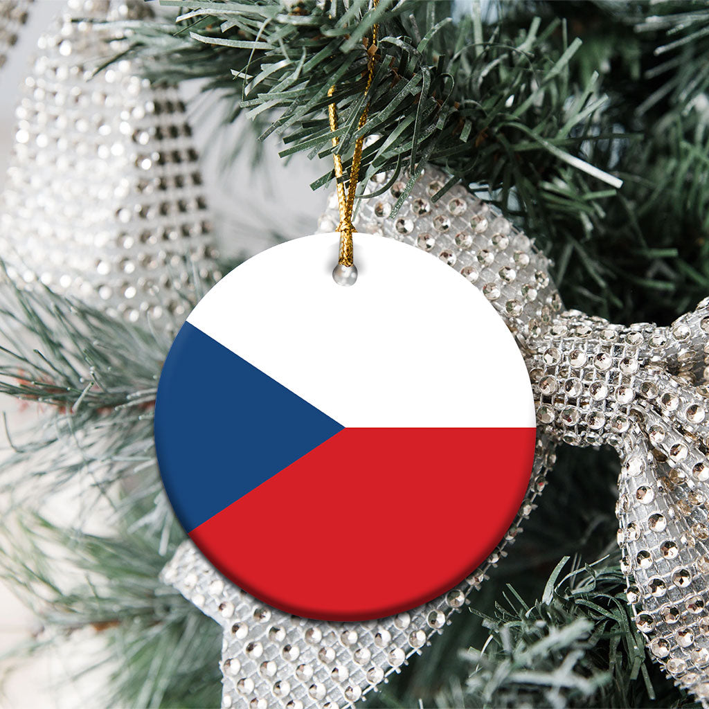 Czech Republic Ceramic Ornament Flag Color Inspiration