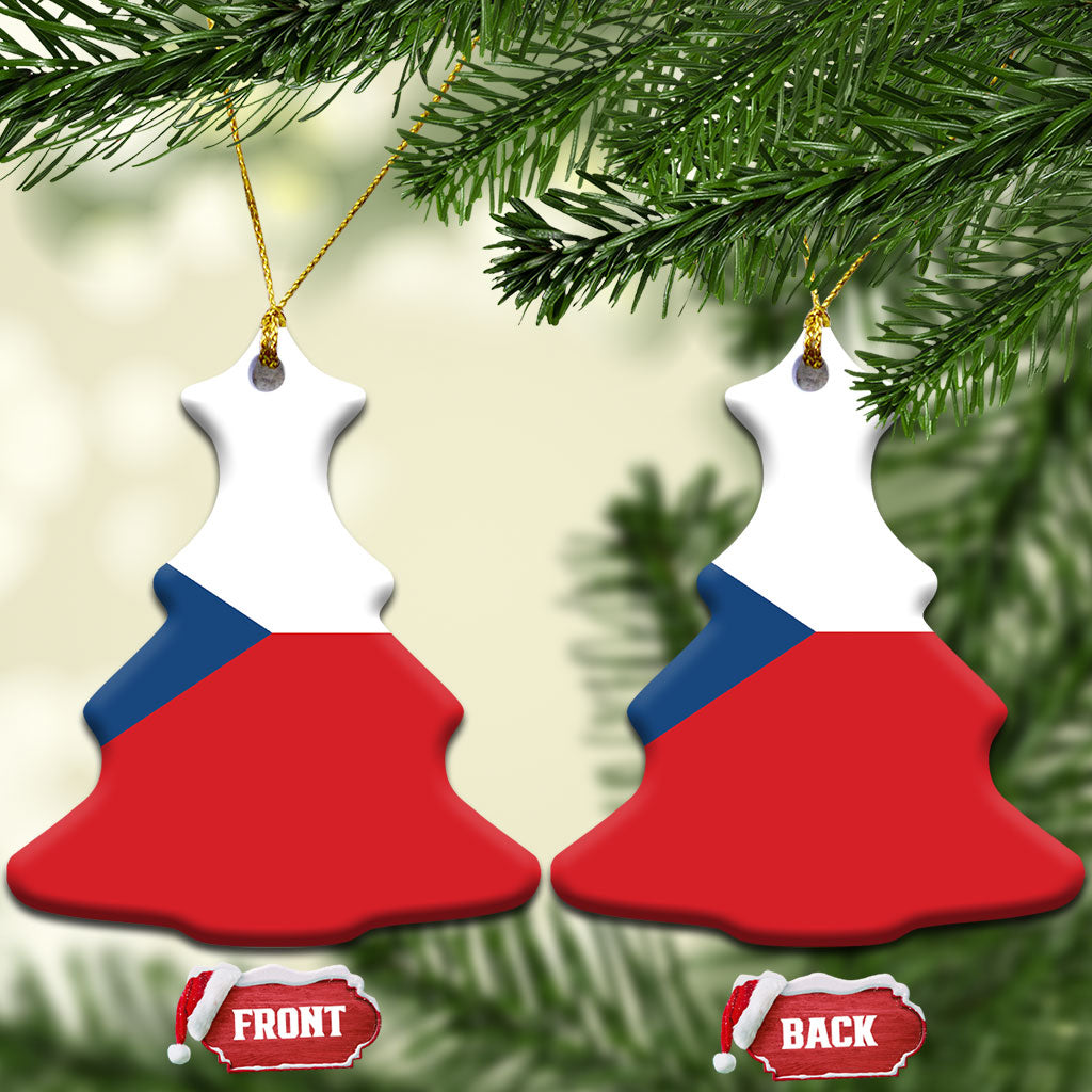 Czech Republic Ceramic Ornament Flag Color Inspiration
