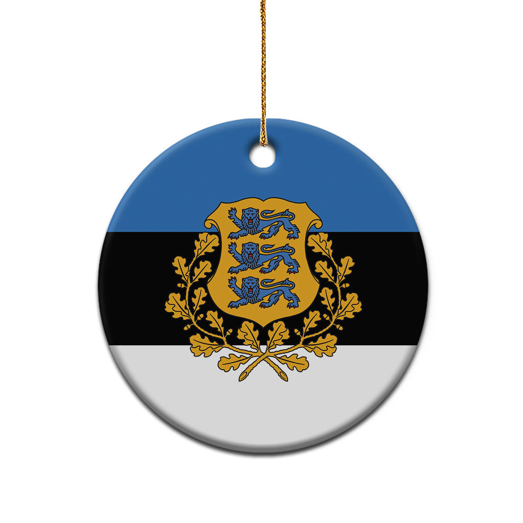 Estonia Ceramic Ornament Flag Color Inspiration