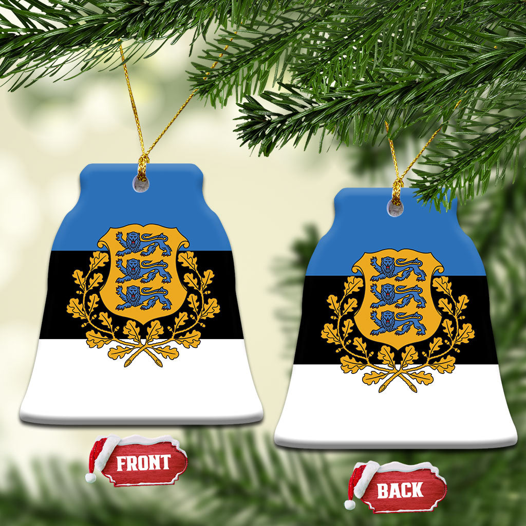 Estonia Ceramic Ornament Flag Color Inspiration