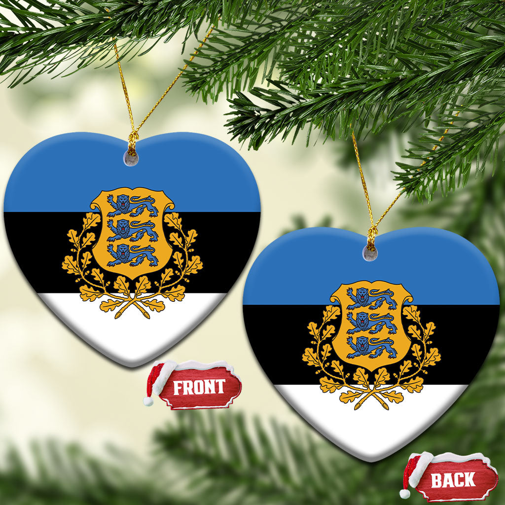Estonia Ceramic Ornament Flag Color Inspiration