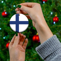 Finland Ceramic Ornament Flag Color Inspiration
