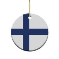 Finland Ceramic Ornament Flag Color Inspiration