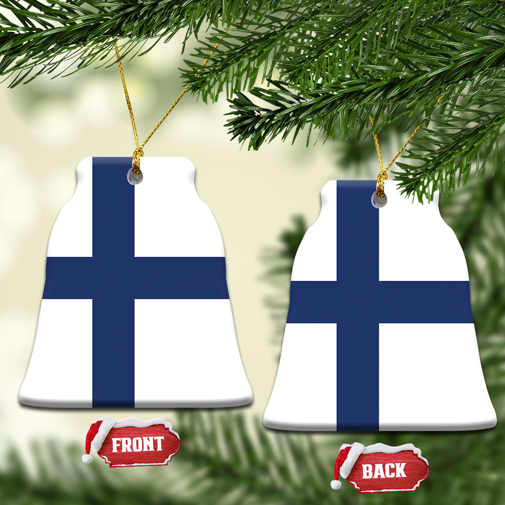 Finland Ceramic Ornament Flag Color Inspiration