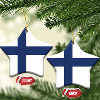 Finland Ceramic Ornament Flag Color Inspiration