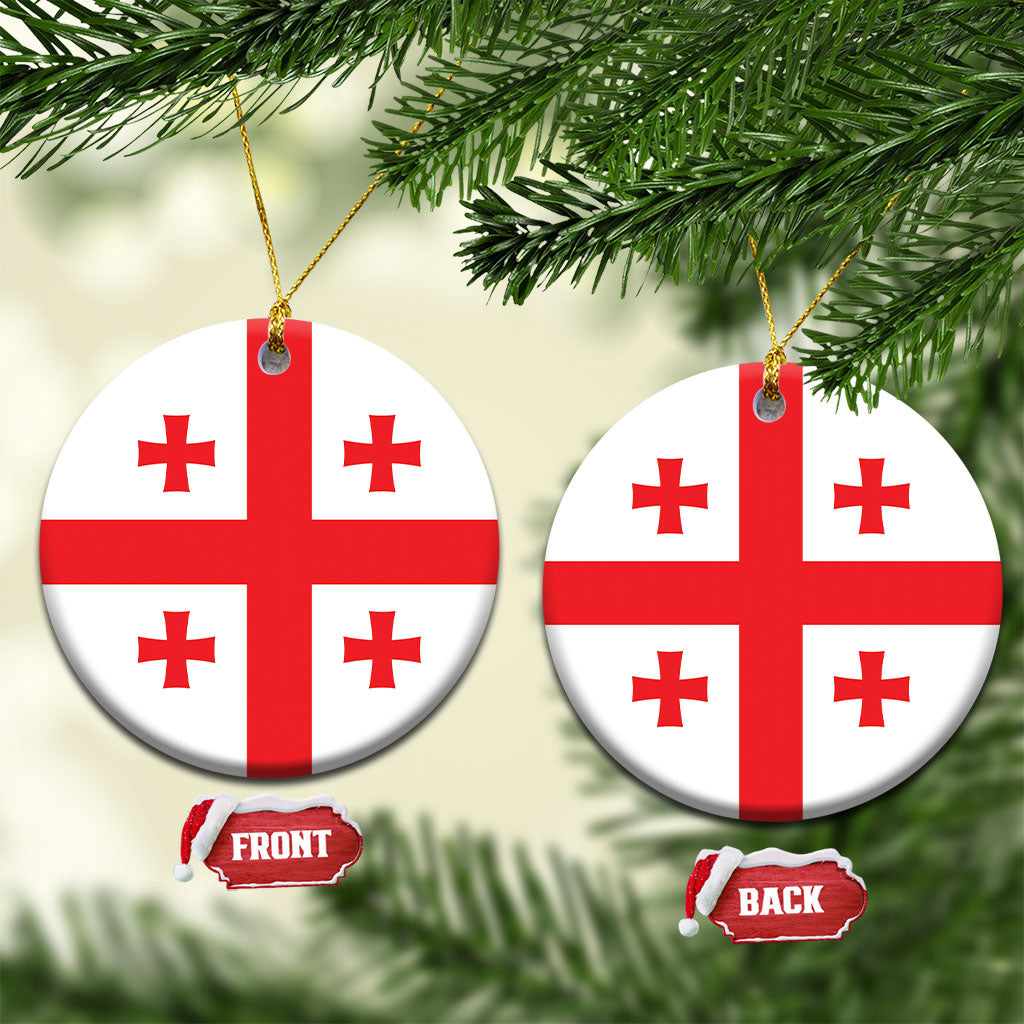 Georgia Ceramic Ornament Flag Color Inspiration