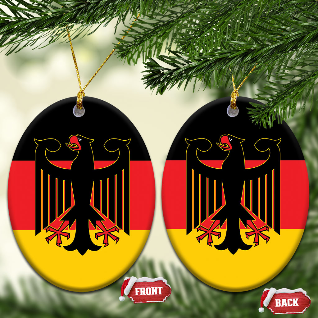 Germany Ceramic Ornament Flag Color Inspiration