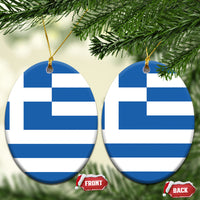 Greece Ceramic Ornament Flag Color Inspiration