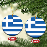 Greece Ceramic Ornament Flag Color Inspiration