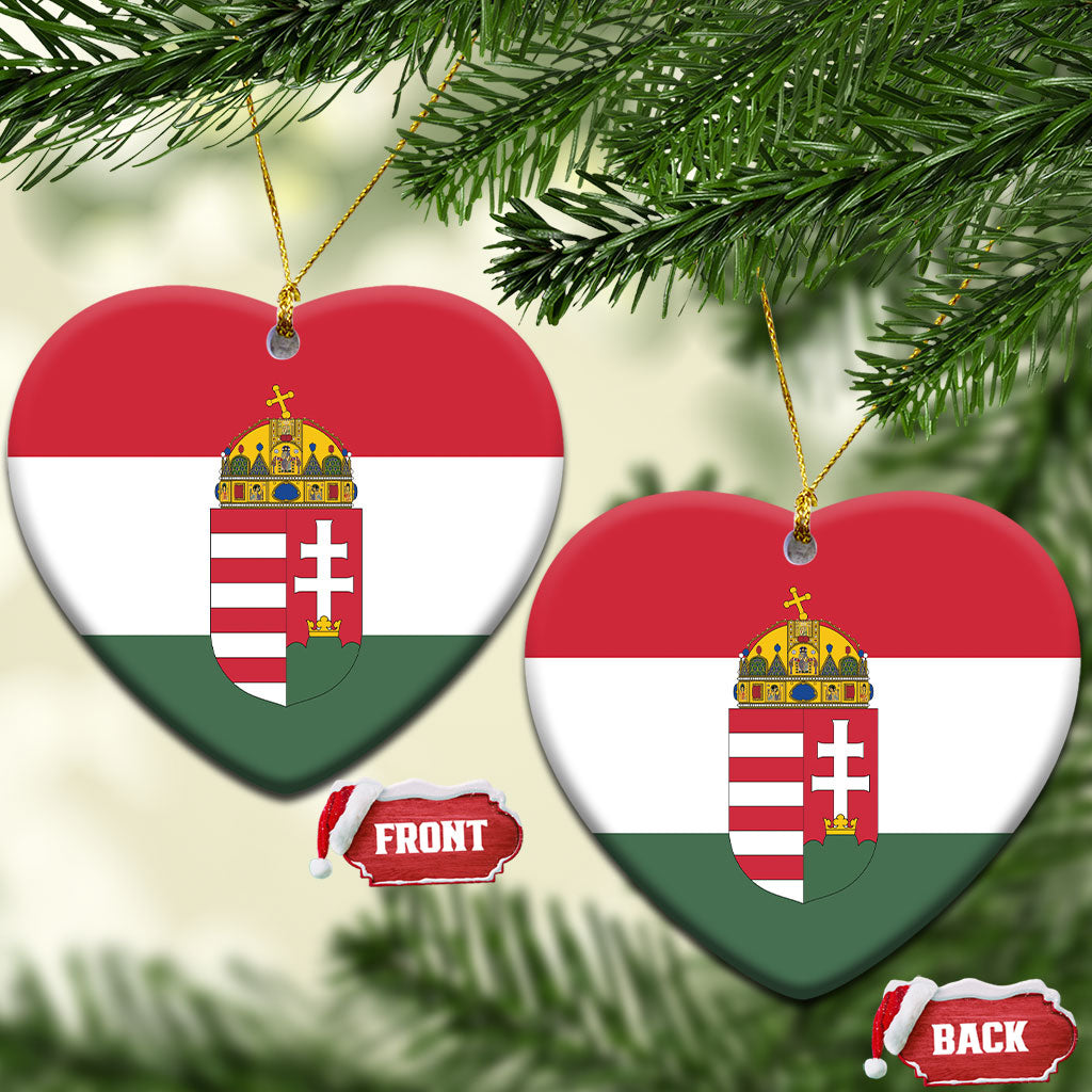 Hungary Ceramic Ornament Flag Color Inspiration