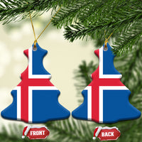 Iceland Ceramic Ornament Flag Color Inspiration