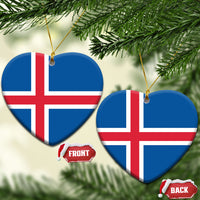 Iceland Ceramic Ornament Flag Color Inspiration
