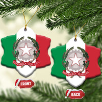 Italy Ceramic Ornament Flag Color Inspiration