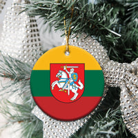 Lithuania Ceramic Ornament Flag Color Inspiration