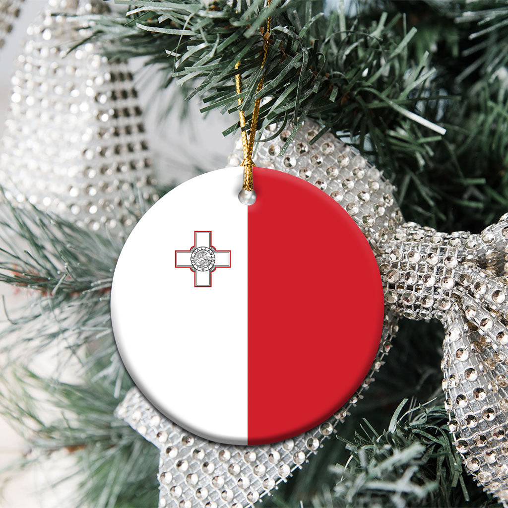 Malta Ceramic Ornament Flag Color Inspiration