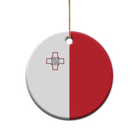 Malta Ceramic Ornament Flag Color Inspiration