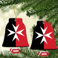 Maltese Cross Ceramic Ornament Flag Color Inspiration