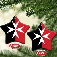 Maltese Cross Ceramic Ornament Flag Color Inspiration
