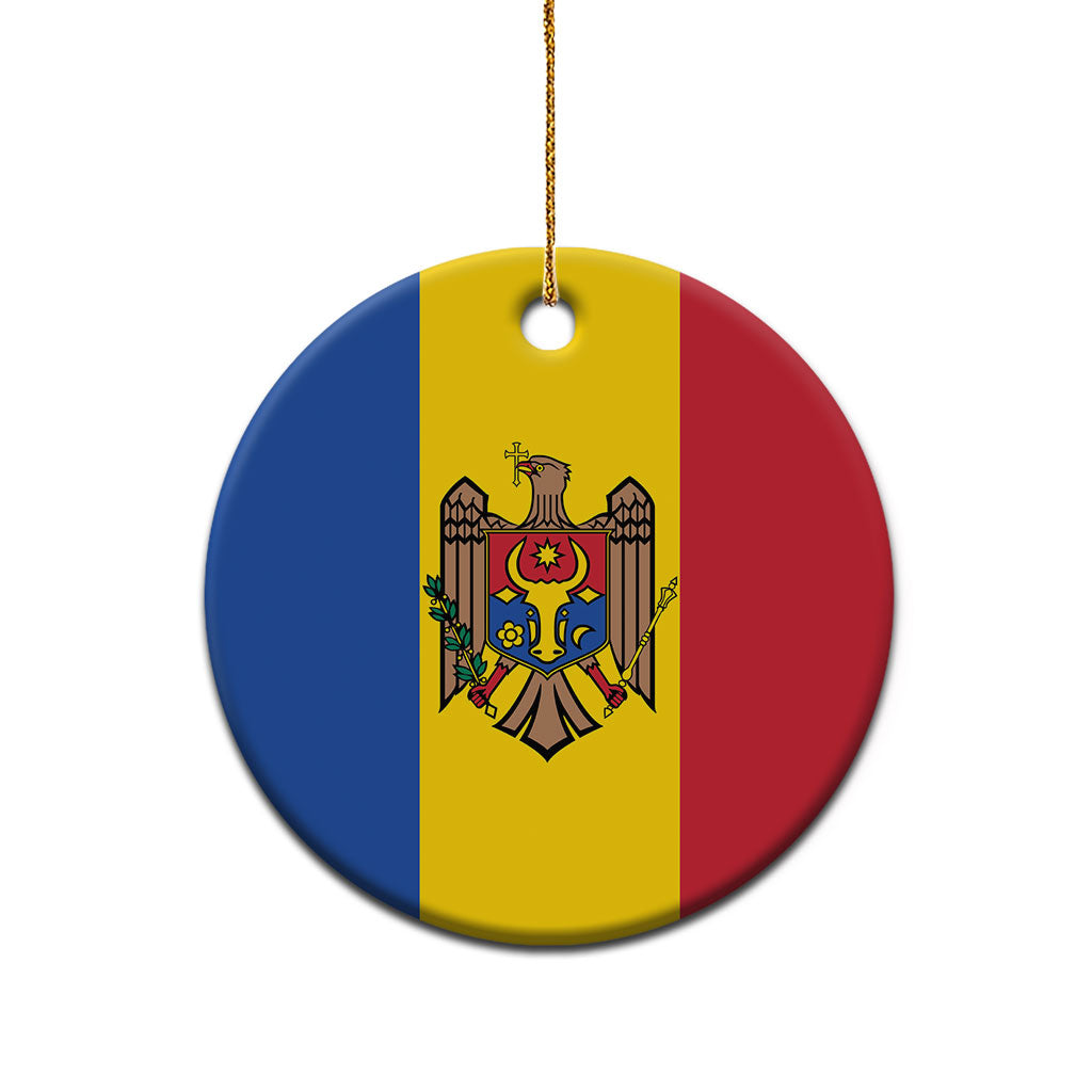 Moldova Ceramic Ornament Flag Color Inspiration