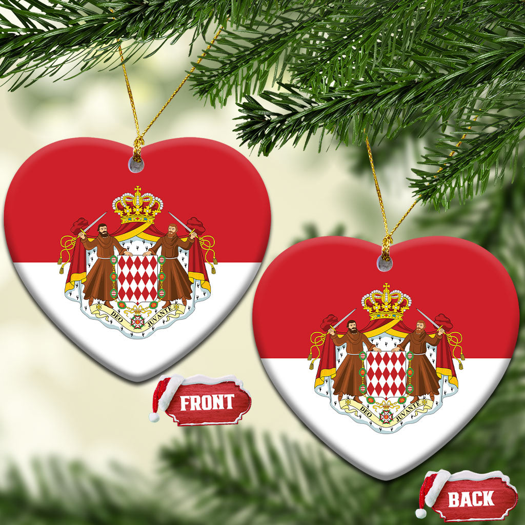 Monaco Ceramic Ornament Flag Color Inspiration